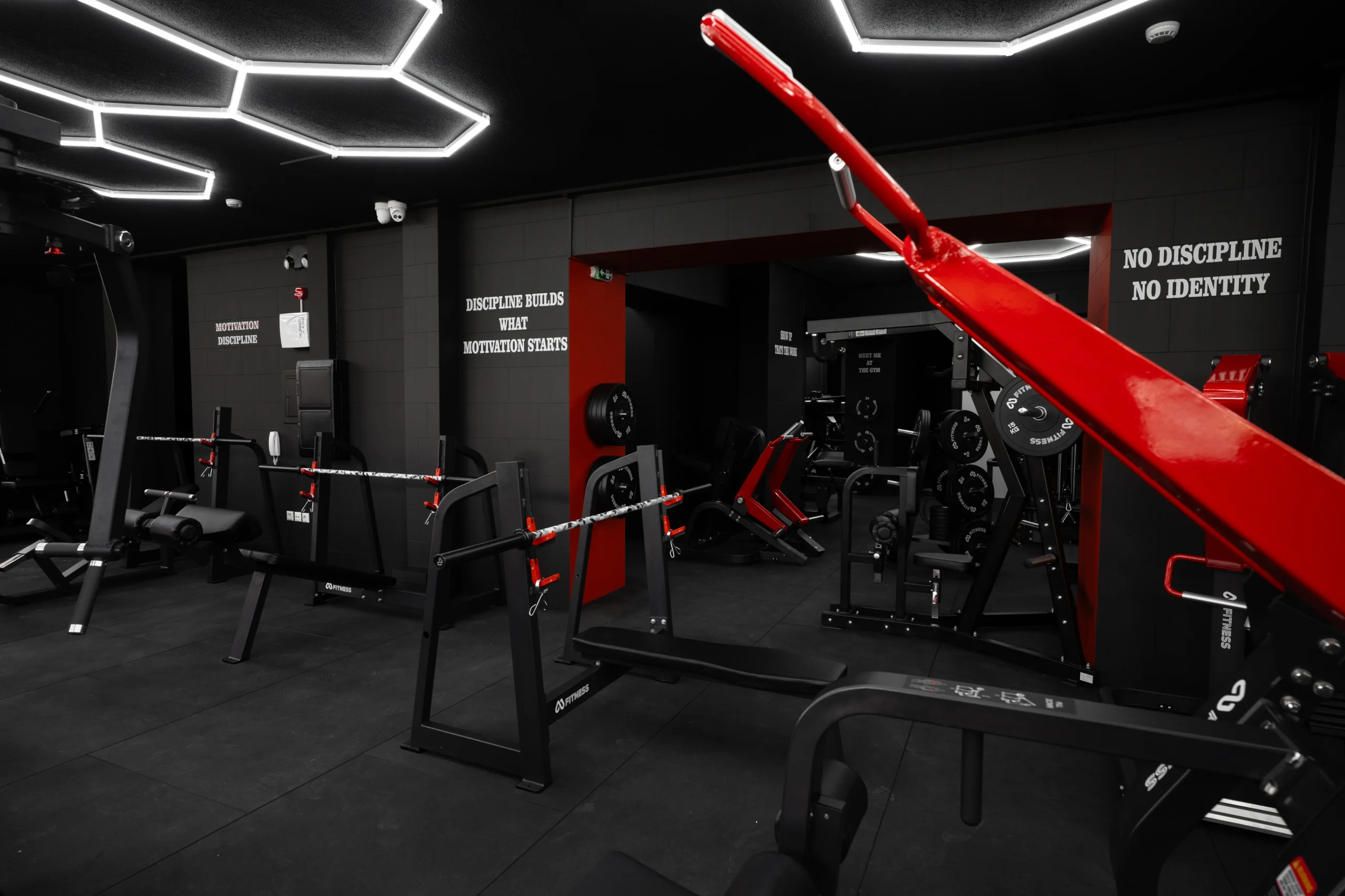Free weights zone