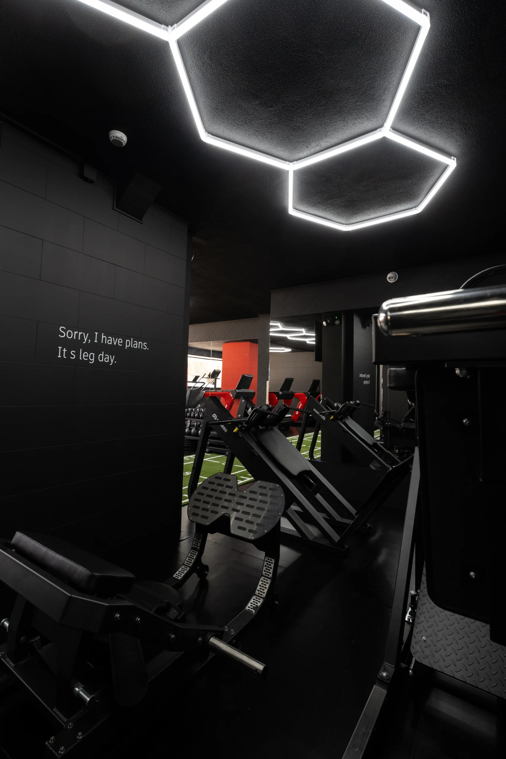 Gym floor atmosphere