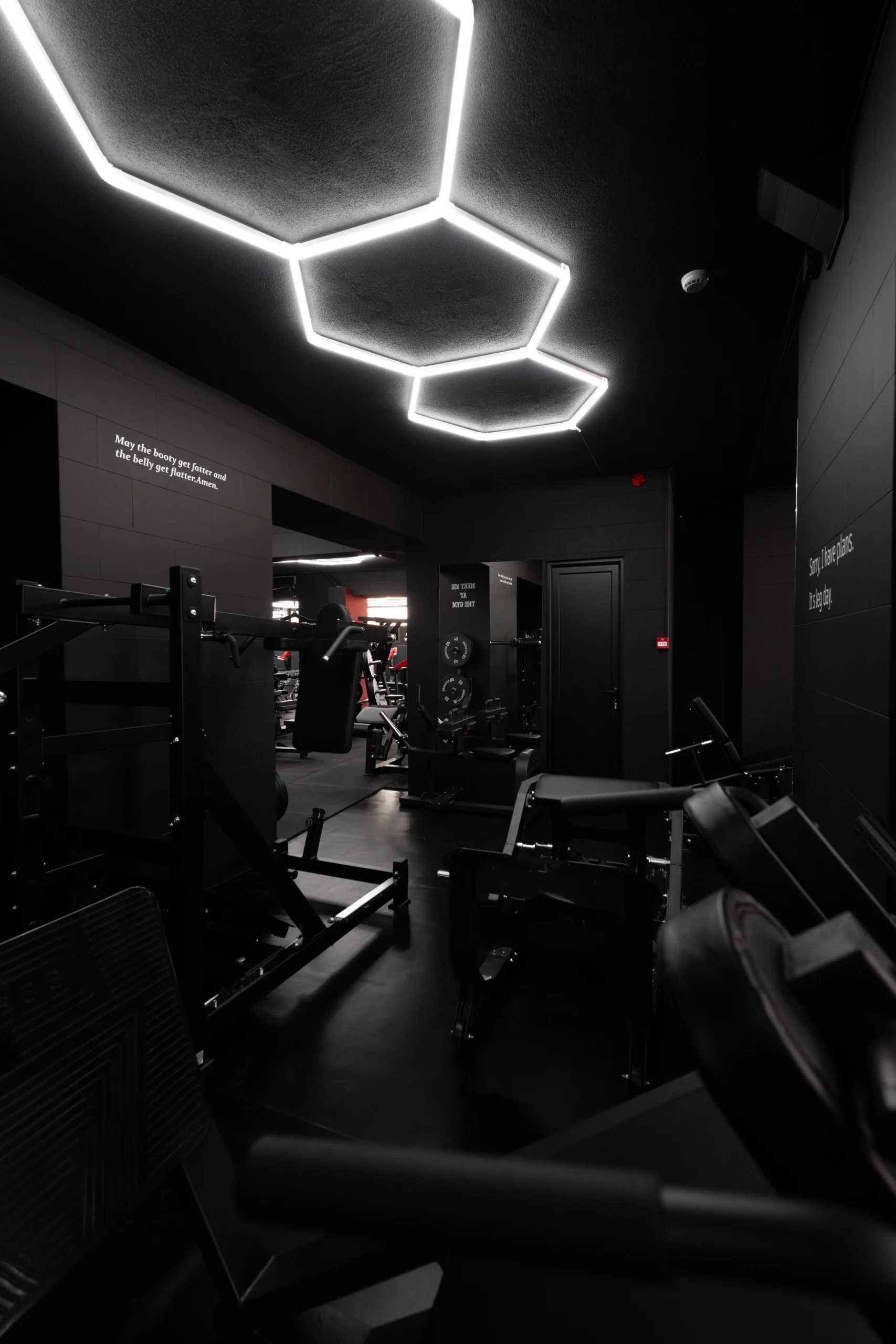 Strength training area