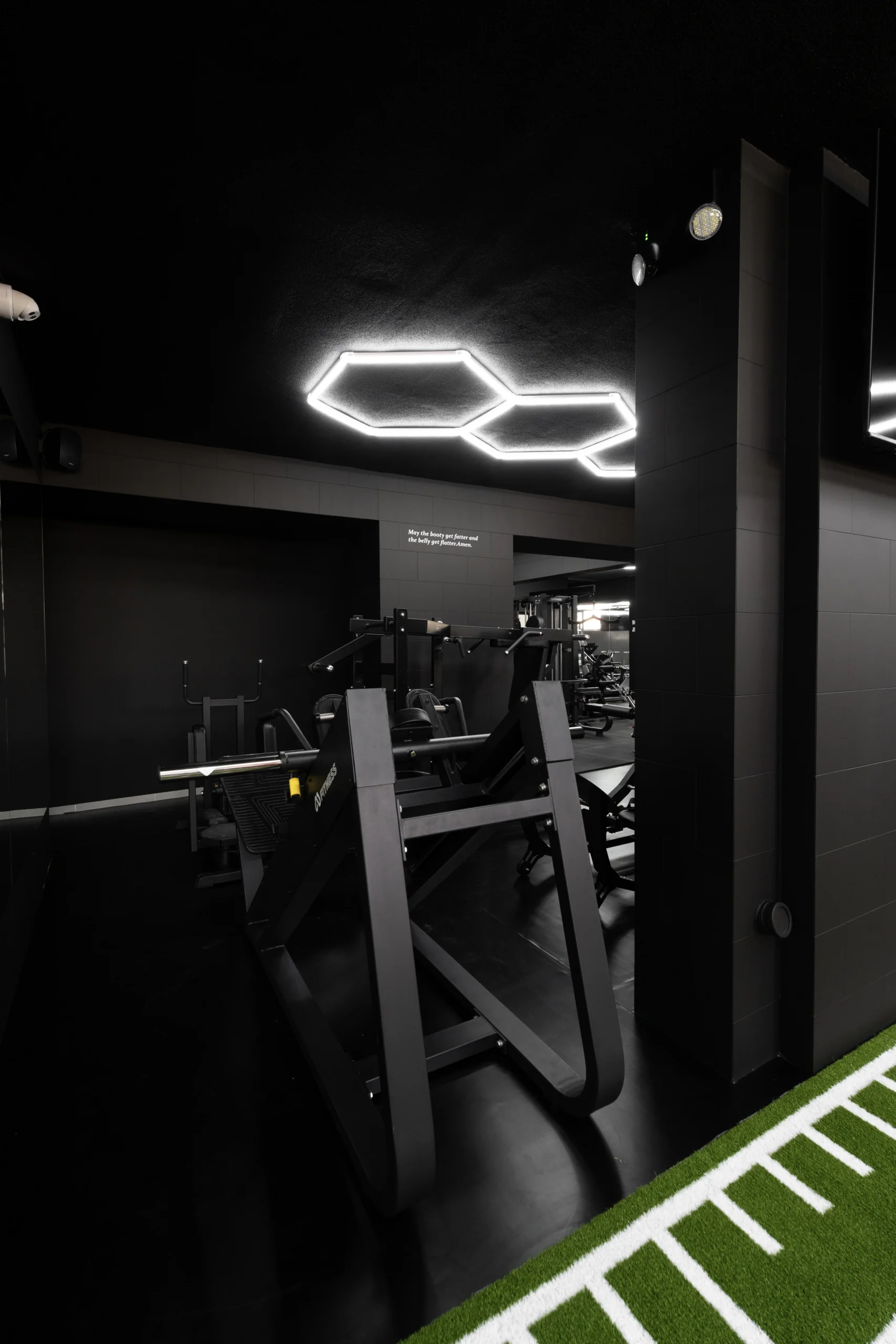 Premium gym interior