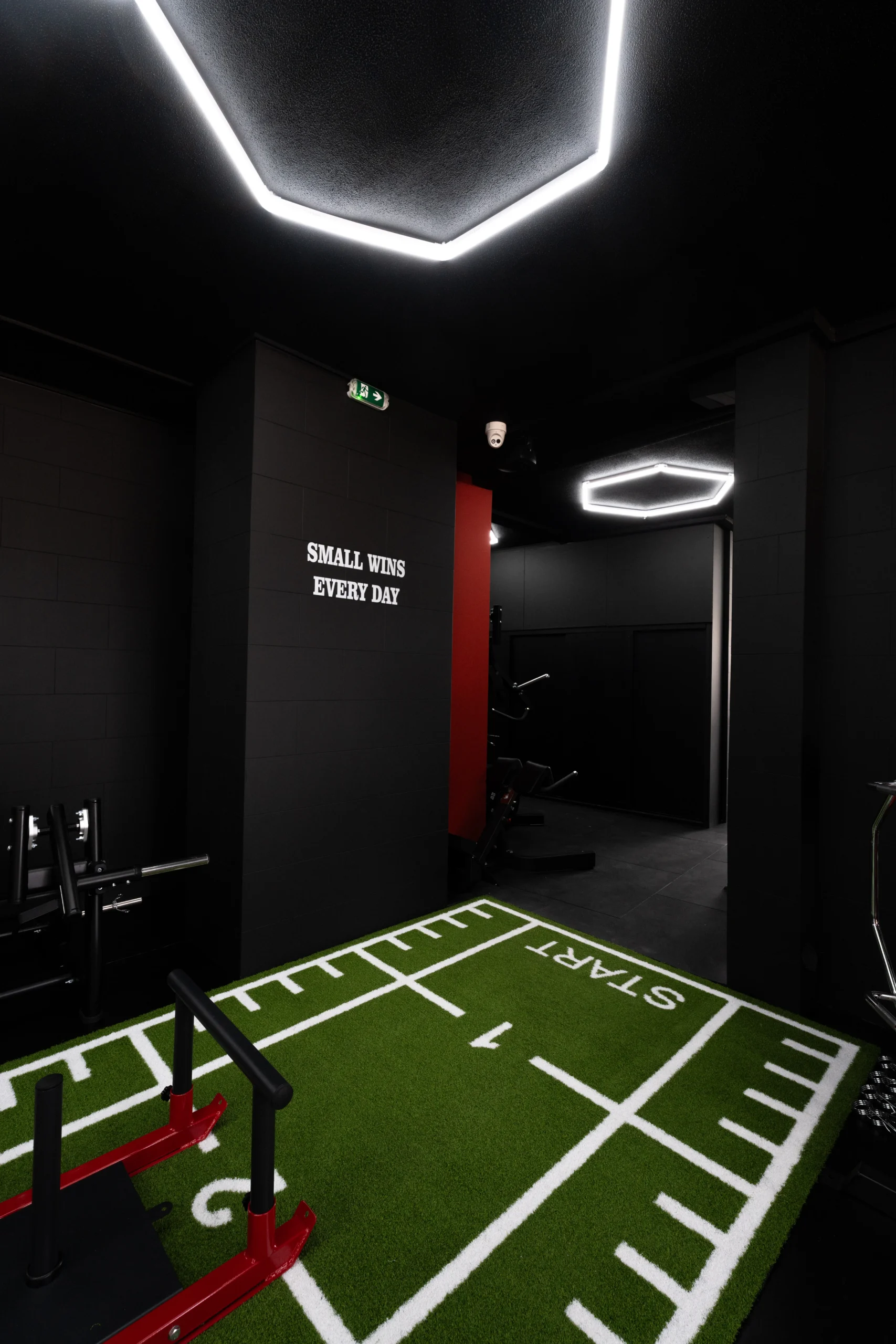 Dedicated training zones